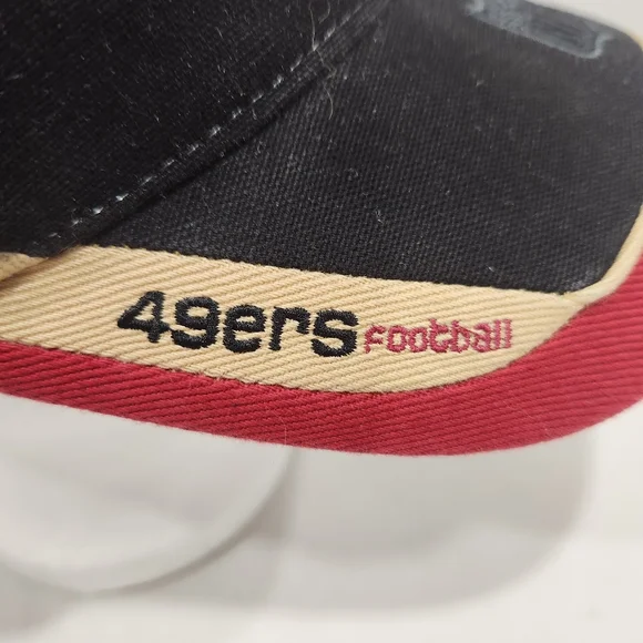 Vintage San Francisco 49ers Reebok NFL Adjustable Hat Cap 90s Cotton Mint - Picture 6 of 9